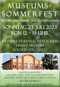 Sommerfest Frankfurter Drehoprgelmann Oberrad Heimat und Geschichtsverein